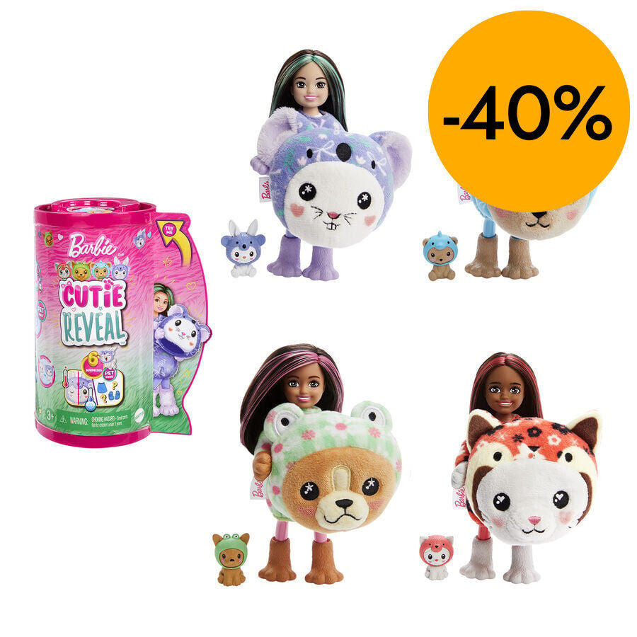 Barbie Cutie Reveal Chelsea Disfressa assortida