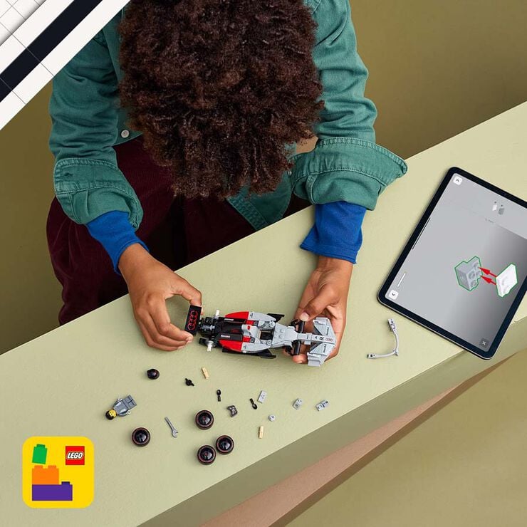 LEGO&reg; Speed Champions Cotxe de Carreres Audi Revolut F1&reg; Team R26 77259