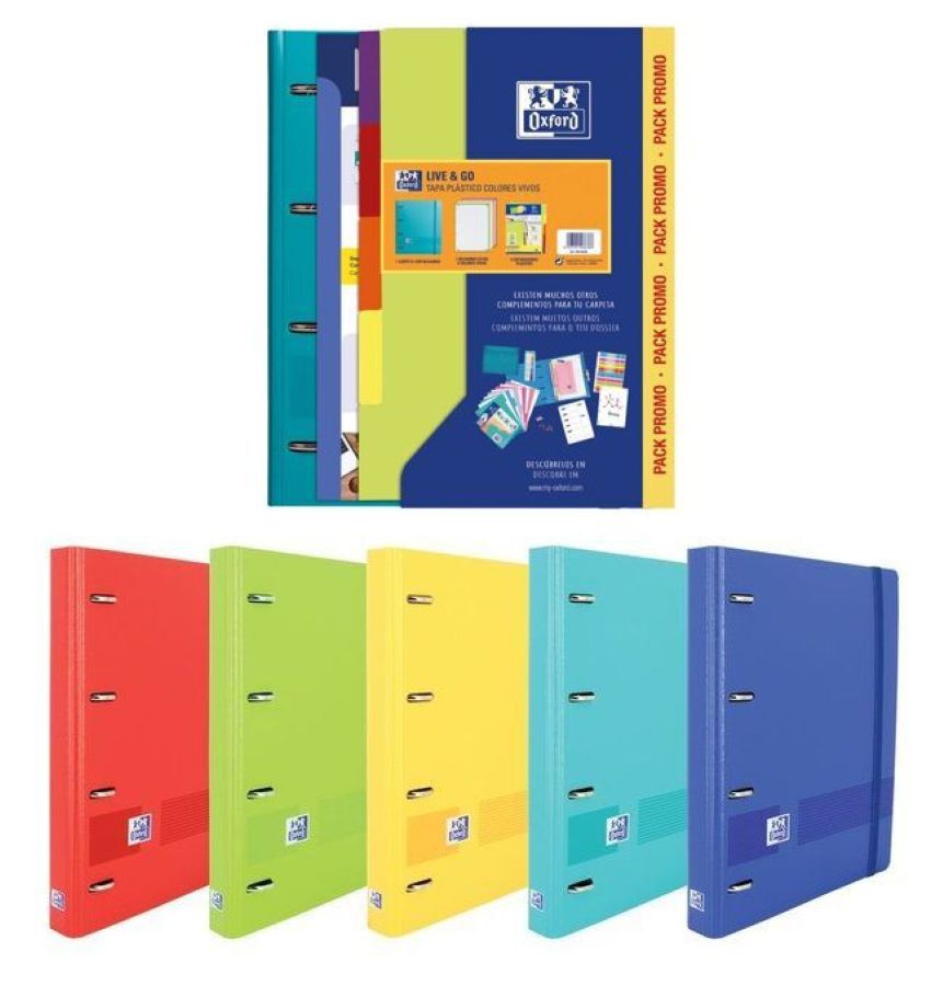 Pack Carpebloc + Recambio Oxford Polyfoam Colores Vivos