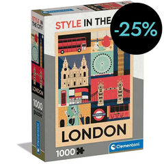 Puzzle 1000 piezas Style In The City Londres