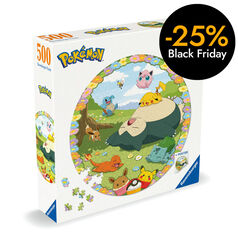 Puzle 500 peces Pokémon Round