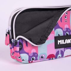 Estuche 3 cremalleras Milan Especial Aliens2