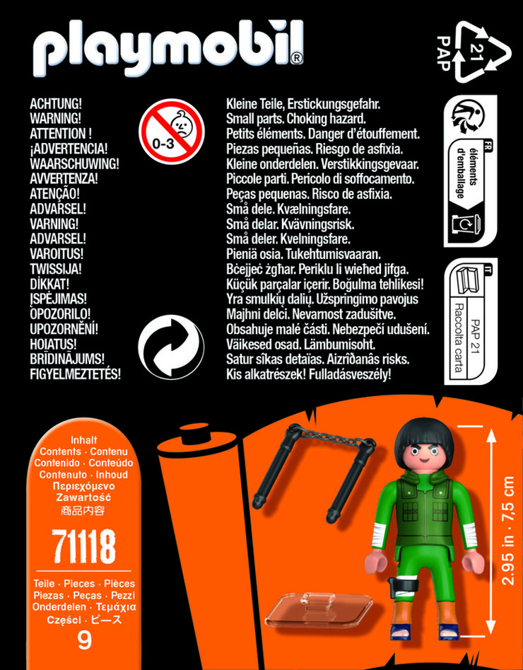 Playmobil Naruto Shippuden Rock Lee 71118