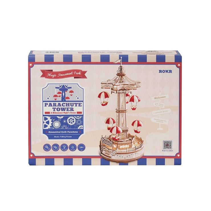 Maqueta Rokr Torre Paraca&iacute;das