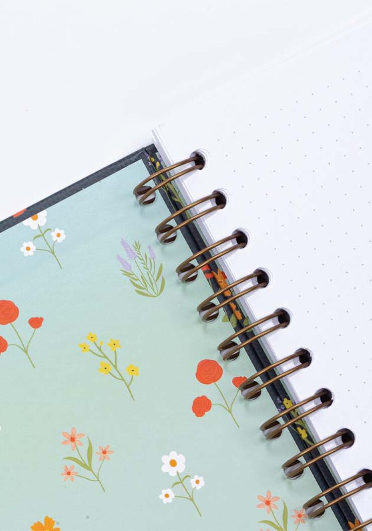 Libreta espiral A5 Florece