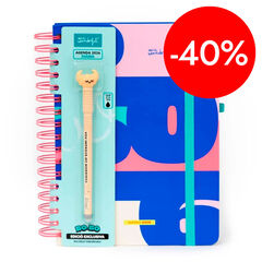 Agenda Mr.Wonderful dia/p&agrave;g 2026 cat Quan una porta...