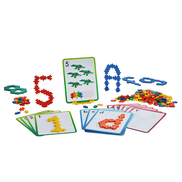 Plus-Plus Learn to build: Abc & 123 600 peces