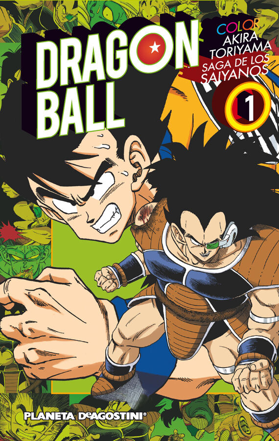 Dragon Ball Color Saiyan n&ordm; 01/03