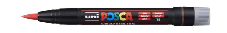 Rotulador Posca PCF-350 rojo