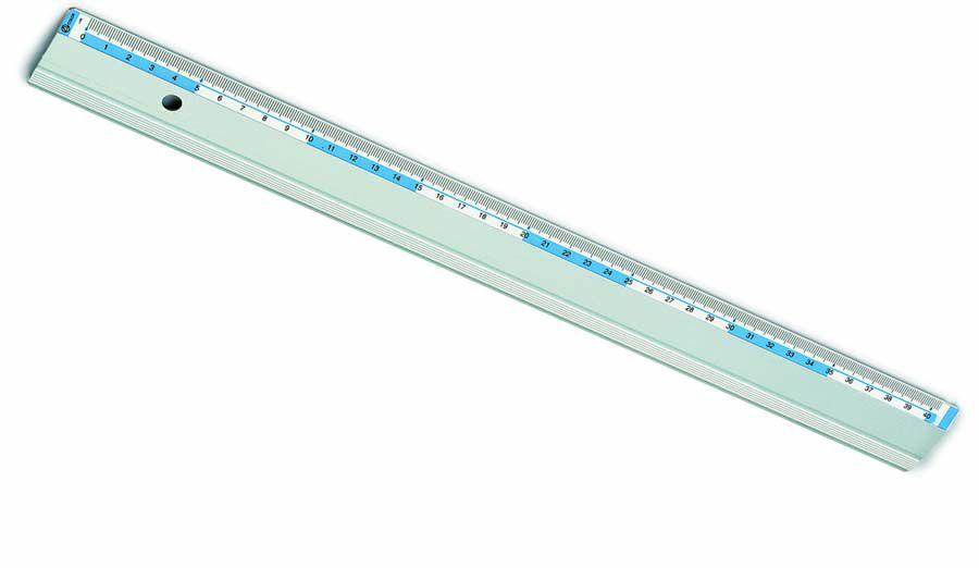 Regle met&agrave;l&middot;lic Faibo 40cm
