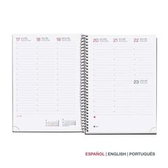 Agenda 23 MR Plus S/VV PP City Negre