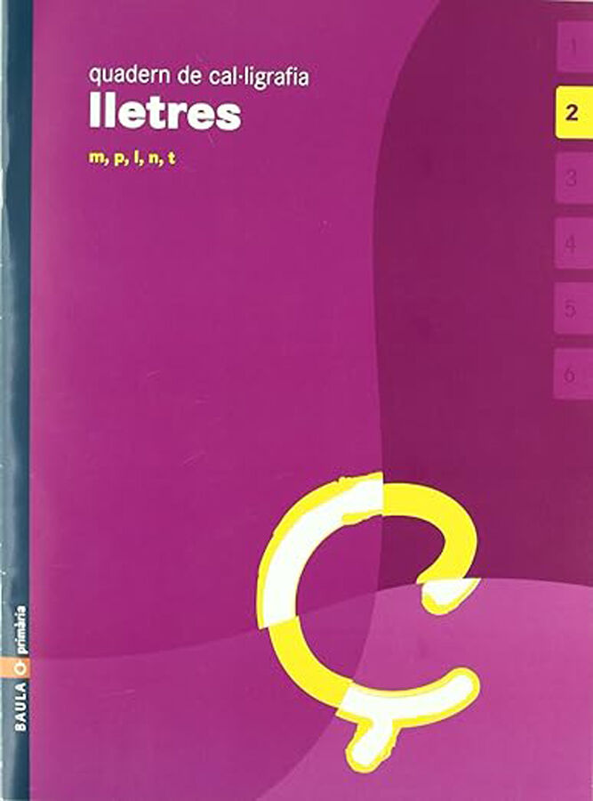 Cal&middot;ligrafia 2 Lletres Prim&agrave;ria Baula