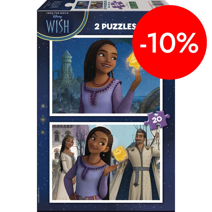 Puzle 20 peces x2 Wish