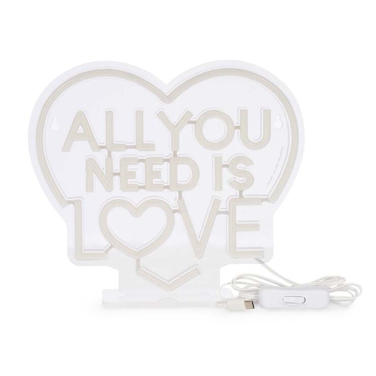 Luz sobremesa Legami Al you need is love
