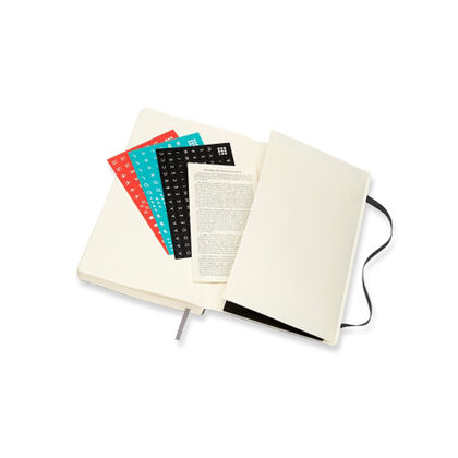 Agenda anual Moleskine Classic Large 2021 Inglés Día Negro Agenda anual Moleskine Classic Large 2021 Inglés Día Negro