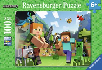 Puzle 100 piezas Minecraft