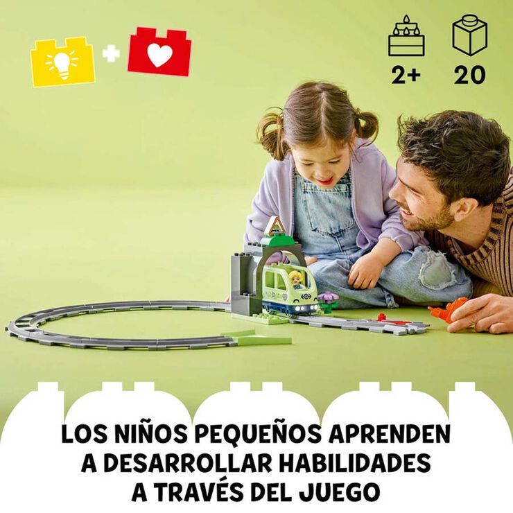 LEGO® DUPLO Town Set de Expansión: Túnel y Vías Ferroviarias 10425