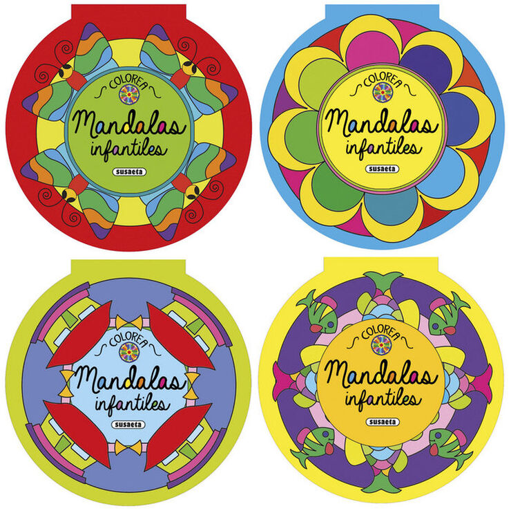 Mandalas infantiles (4 ej.)