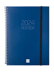 Agenda Finocam Opaque E10 setm/vista H 2024 Blau cat