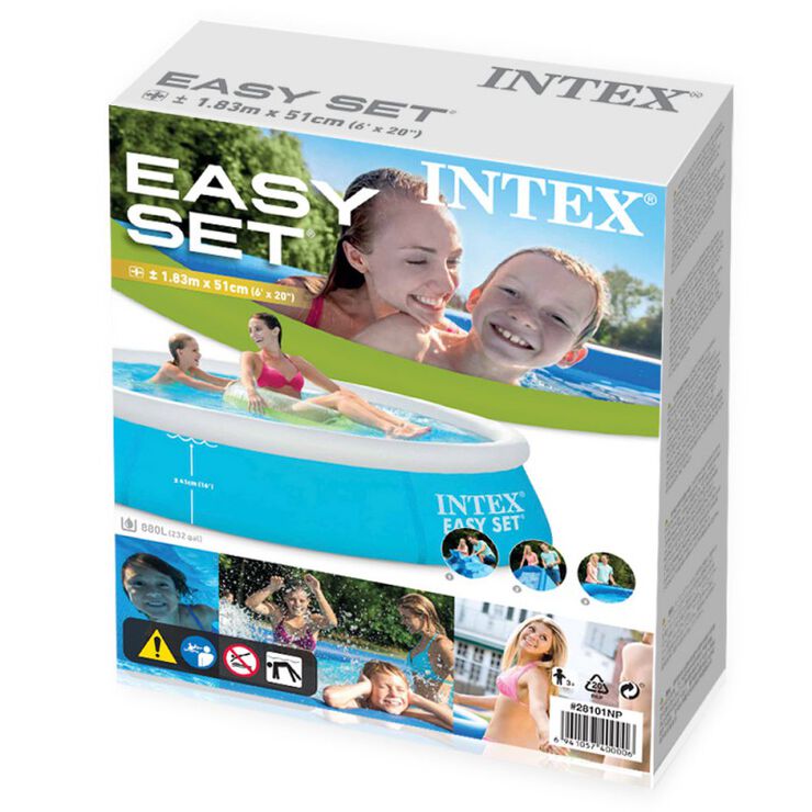 Piscina hinchable INTEX Easy Set 886 litros