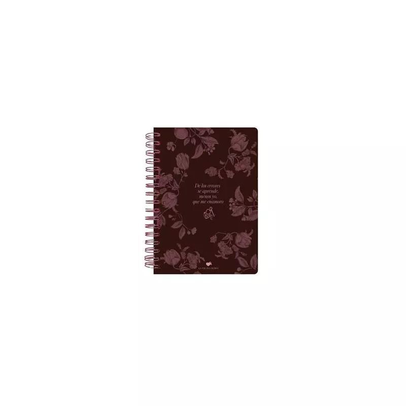 Libreta La Vecina Rubia A5 De los errores se aprende