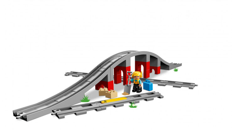 LEGO® Duplo Pont i vies ferroviàries 10872