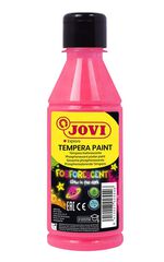 Témpera Fosforescente Jovi Rosa 250 ml