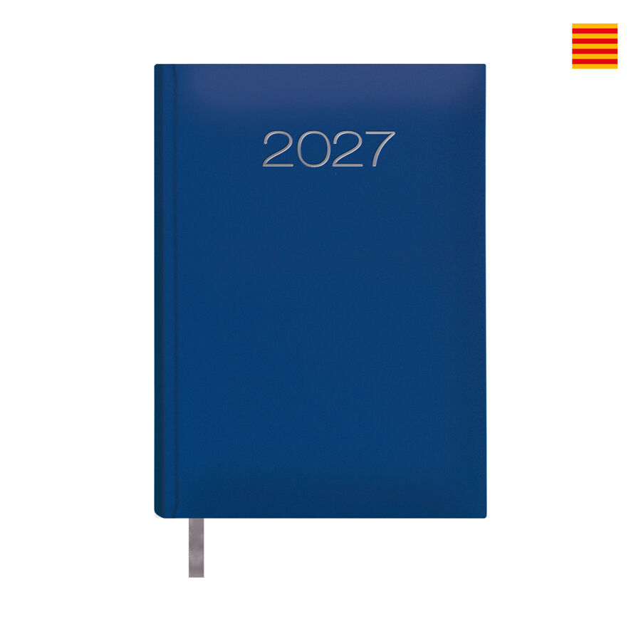 Agenda Dohe Lisboa 14x20 Dia P&agrave;gina Catal&agrave; 2027 Blau