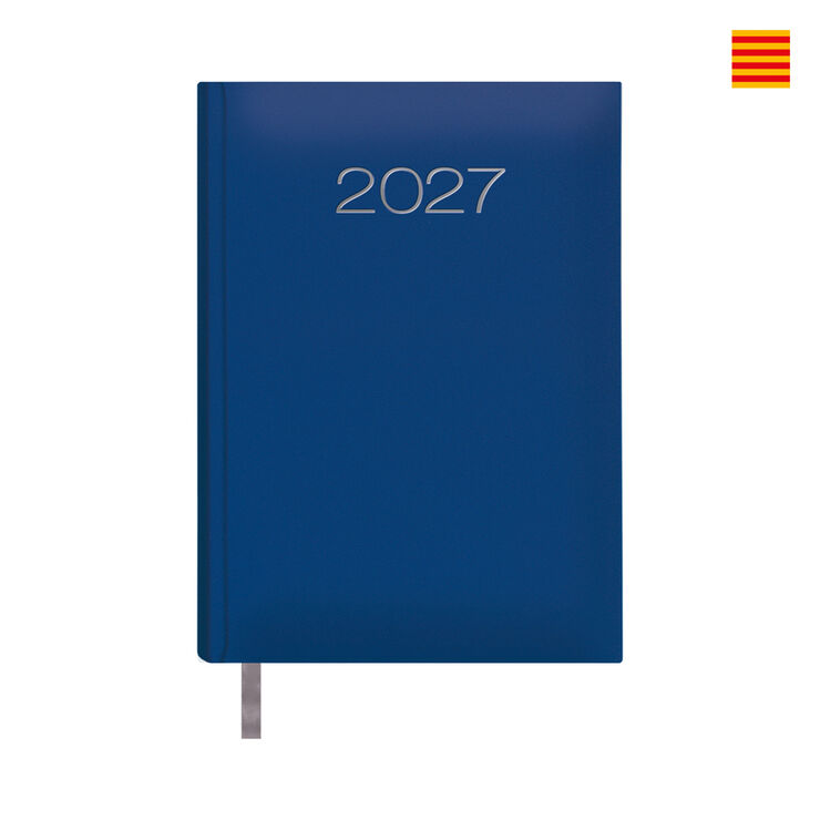 Agenda Dohe Lisboa 14x20 Dia P&agrave;gina Catal&agrave; 2027 Blau