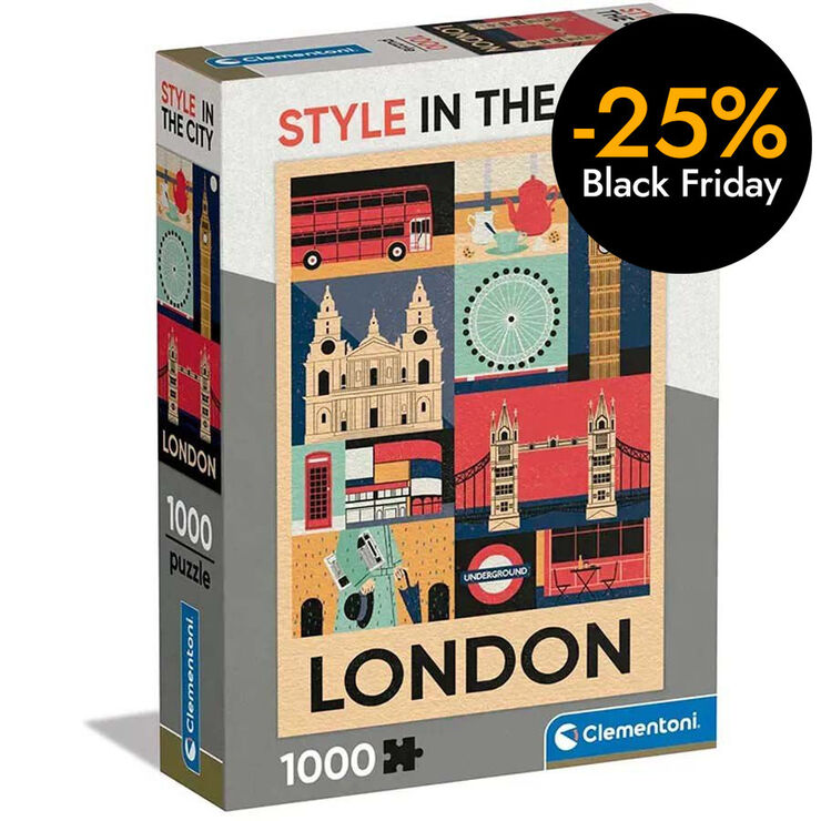 Puzzle 1000 piezas Style In The City Londres