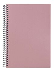 Libreta espiral A5 Carchivo 80 F Metal Rosa