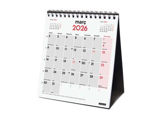 Calendario sobremesa Finocam Escribir XS 2026 catalán