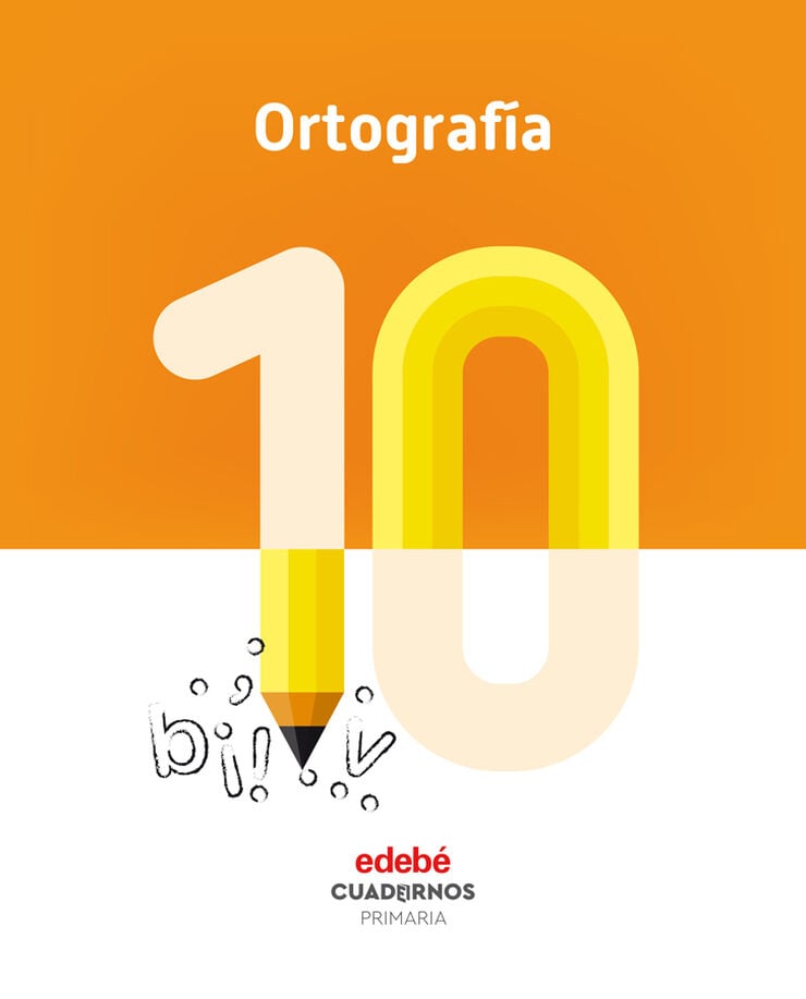 Cuaderno de ortograf&iacute;a 10