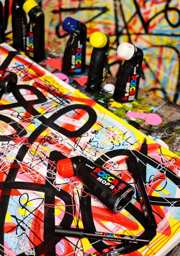 Rotulador Posca Mop'r PCM-22 pack 8 colores