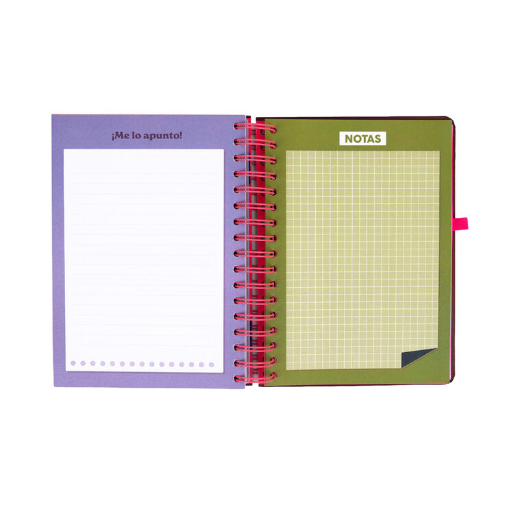 Agenda Mr. Wonderful Peque&ntilde;a Semana Vista Castellano Aesthetic 2027