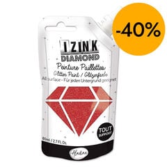 Pintura Izink Diamond Aladine rojo