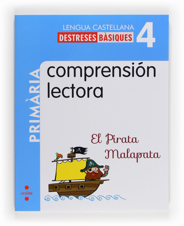 Comprensi&oacute;n lectora: El Pirata Malapata. 4 Prim&agrave;ria
