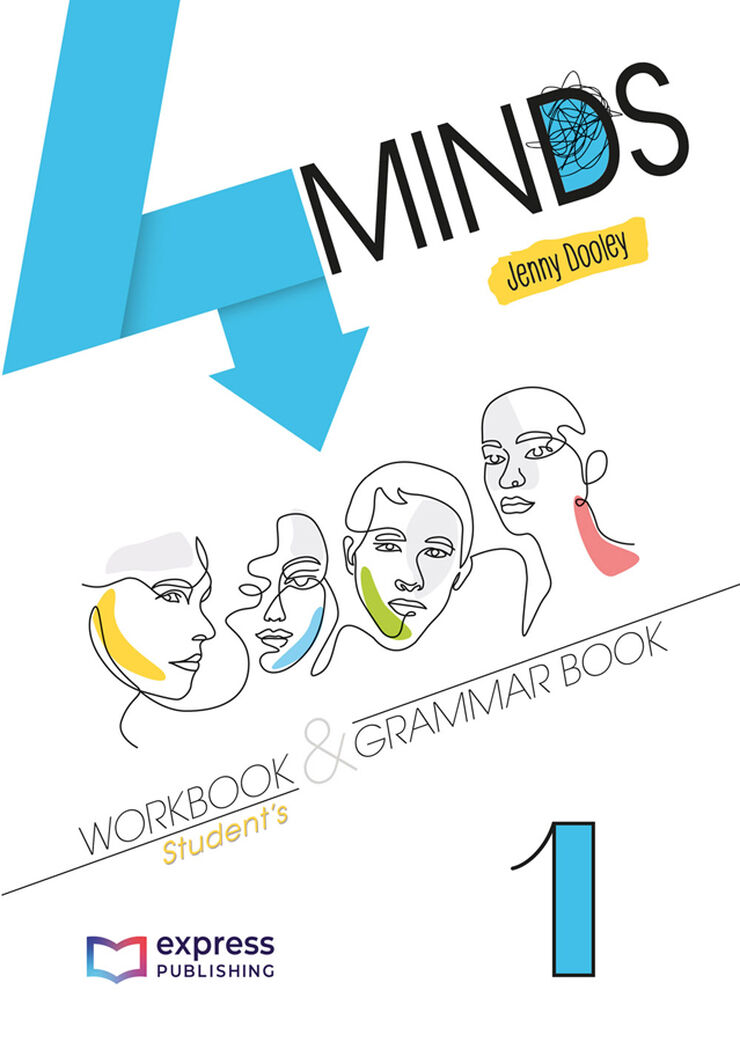 4minds workbook & grammar book 1