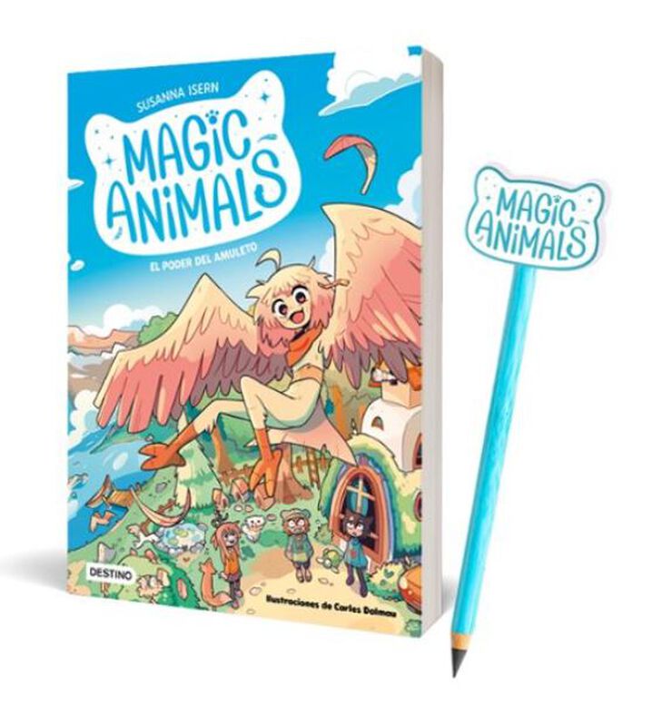 Pack Magic Animals 1 + Lápiz gato