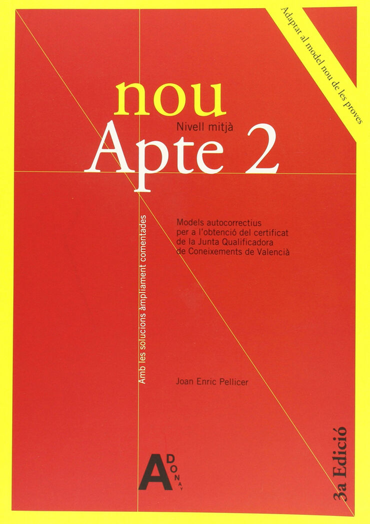 Nou Apte 2 nivell mitj&agrave;