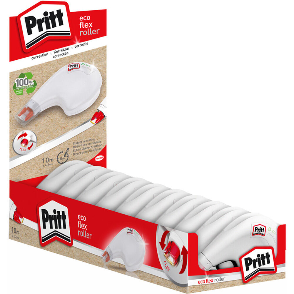 Cinta correctora Pritt Eco 4,2 10u
