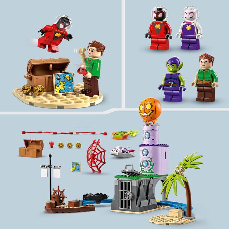 LEGO® Marvel Equip Spidey al Far del Follet Verd 10790