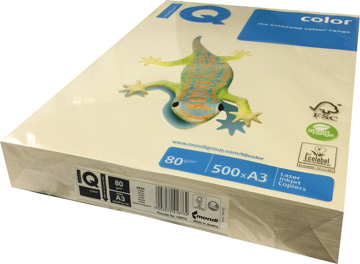 PAPEL A3 IQ CREMA 500H