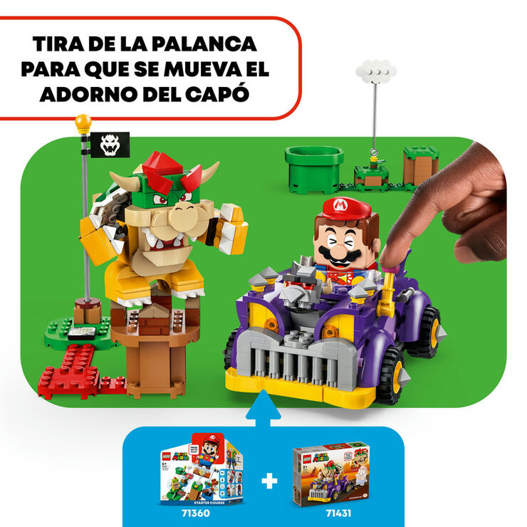 LEGO®  Super Mario Set d'Expansión: Cotxe monstruos de Bowser 71431