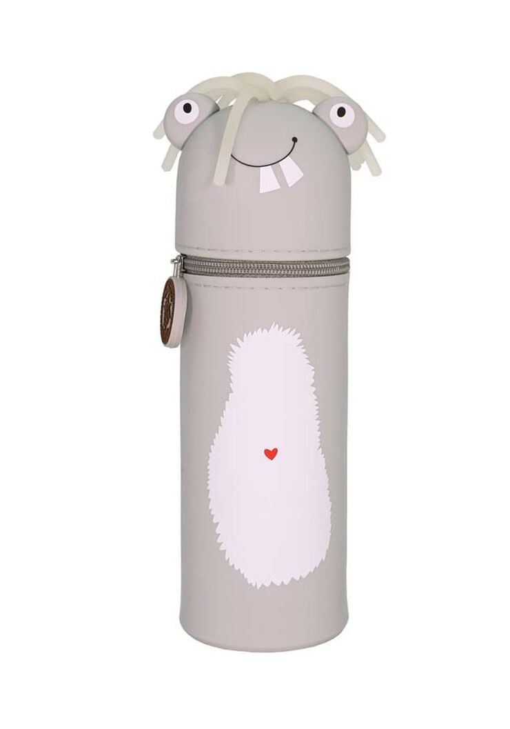 Estuche silicona Monstruo gris
