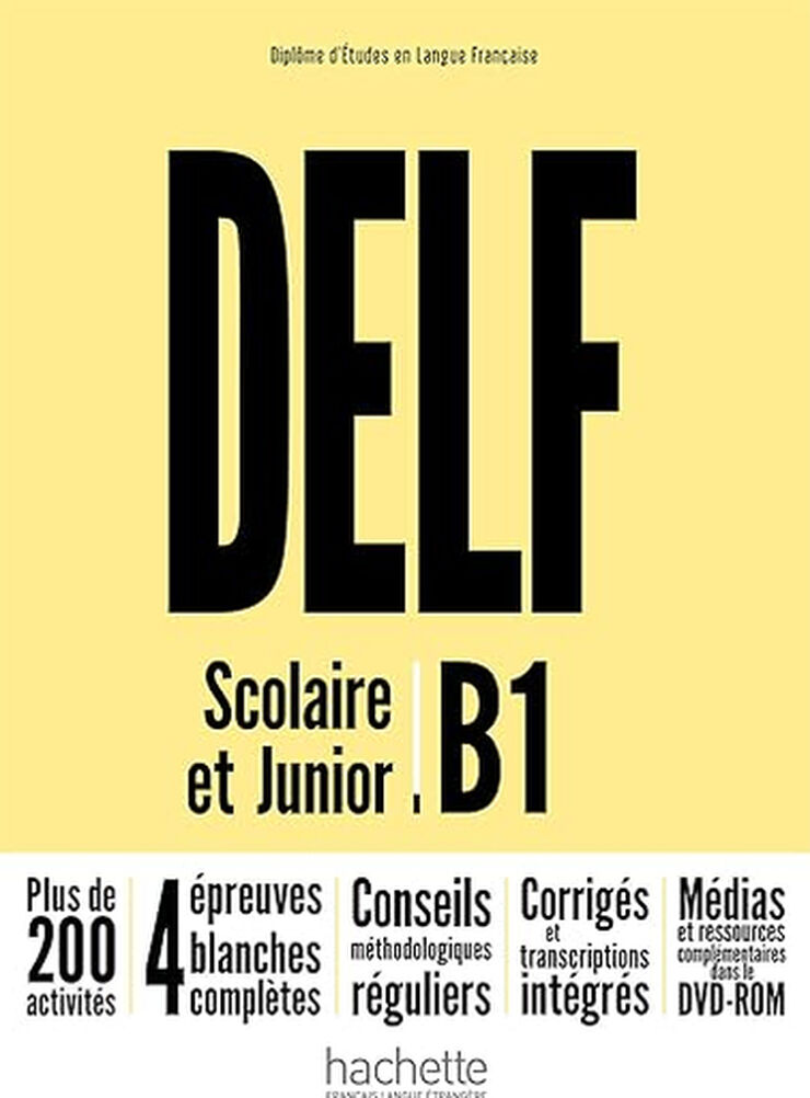 Delf Scolaire Et Junior B1 +Dvdr