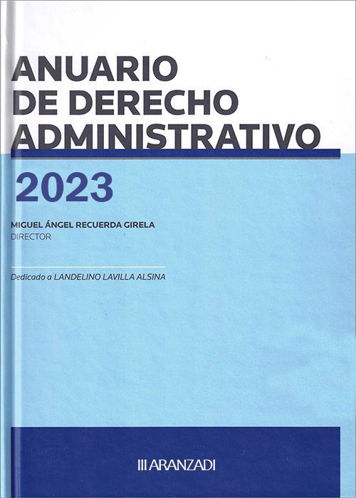 Anuario de Derecho Administrativo 2023 (Papel + e-book)
