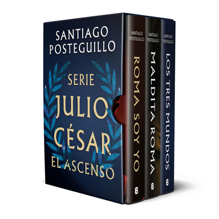Serie Julio César (edición estuche con: Roma soy yo / Maldita Roma / Los tres mundos)