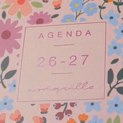 Agenda Finocam Moniquilla E10 Sem/Vista Castellano 2026-27 Rosa