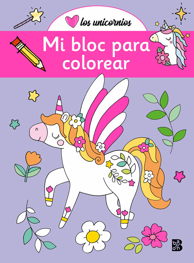 Unicornios. Mi bloc para colorear